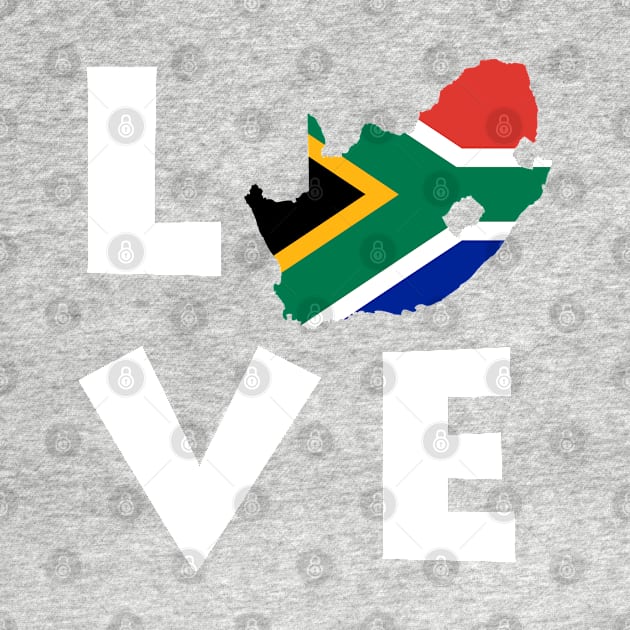 South African Pride Africa Love by BraaiNinja